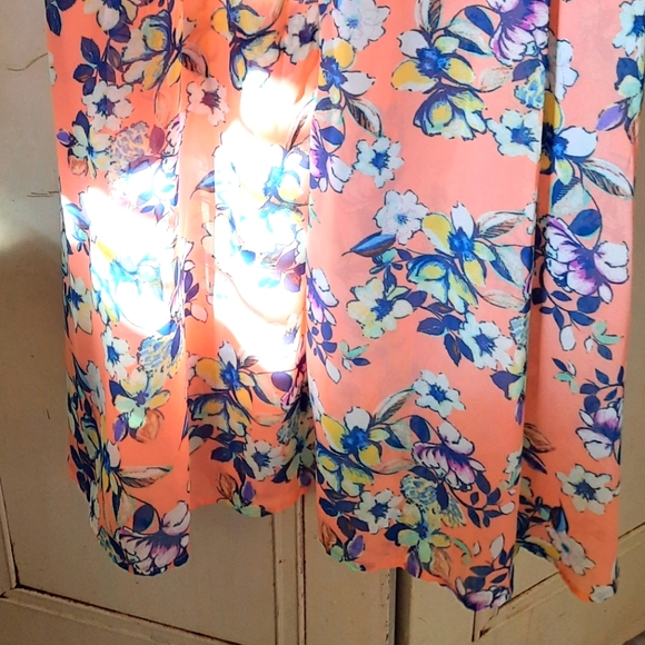 NEW Junior Medium Floral Summer Maxi Dress - Picture 5 of 9